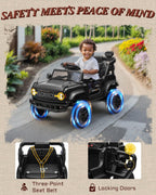 Kids Pink Ride-On Truck Battery Powered Electric Toy Car