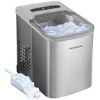 Frigidaire Counter top Portable, 26 lb per Day Nugget Ice Maker Machine (Red Stainless Steel)