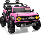 Kids Pink Ride-On Truck Battery Powered Electric Toy Car