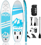 ROC inflatable stand-up paddle board SUP paddle board accessories Anti-slip comfortable deck