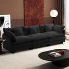 ihanherry 146-inch U-shaped modern sofa modular area cloud sofa