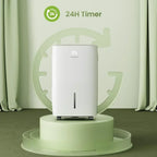 Waykar 2000 Sq Ft Dehumidifier for Home and Basements with Auto or Manual Drainage