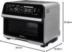 Instant Pot Omni Plus 19QT/18L Toaster Oven Air Fryer, 10-in-1 Functions, Fits 12 Pizza, Crisp, Broil, Bake, Roast, Toast, Warm, Convection, 100+ In-App Recipes, from the Makers of Instant Pot, Black