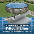 Bestway Steel Pro MAX 10'x30\ Metal Frame Above Ground Pool Set w/ Filter Pump & Cartridge