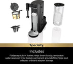 Ninja Pod & Grounds Single-Serve Coffee Maker 56-oz. Reservoir Stone PB051ST