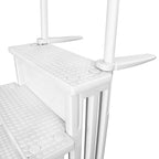 XtremepowerUS Pool Ladder 4-Step for 48-54 Above Ground Pools, 300LB, Swimming Pool Ladder