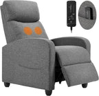 Sweet and crisp rocking chair 360 degree rotating recliner with sliding function