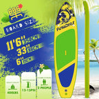 FunWater Inflatable Stand Up Paddle Board Premium SUP Paddle Accessories EVA Deck