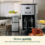 DCC-1200P1 12-Cup Programmable Coffeemaker Coffee Maker, Carafe