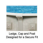 Aquarian Phoenix 18' x 52 Steel Frame DIY Family Above Ground Pool Kit