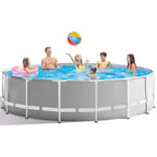 Intex 26719EH 14ft x 42in Prism Frame Above Ground Swimming Pool with Pump