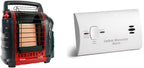 Portable Propane Radiant Heater 4000-9000 BTU for campers workshops patios and more