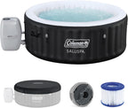 Coleman Miami 2 to 4 Person Inflatable Hot Tub, Round Energy-Efficient Portable Outdoor