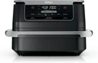 Ninja Foodi 6-in-1 FlexBasket Air Fryer with 7 QT MegaZone Basket Divider for Large Proteins