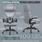 Office Chair Large High-Foot Computer Desk Chair Chair Lumbar Support Rotating Computer Chair