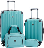 Hardside Travel Luggage Lilac Set of 4
