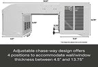 PHNT10CC Clearview Air Conditioner 10,300 Inverter Technology Ultra Quiet Medium Rooms
