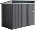 JYQAQA 6x4 FT Outdoor Garden Storage Shed,Waterproof Metal Garden Sheds