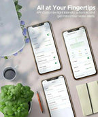 Hydroponic Planting System Kit App and WiFi Controlled Indoor Garden Full Spectrum Grow Light