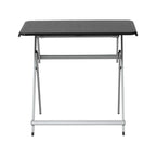 Lifetime 30-Inch Rectangle Folding Table, Light Commercial Grade, Indoor/Outdoor, Black