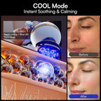 INIA SPHERA Upgraded 8-in-1 Microcurrent Facial Device for Face & Neck Red Light