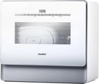COMFEE' Portable Mini Dishwasher Countertop with 5L Built-in Water Tank for Apartments& RVs