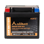 Anlibatt BCI Group 48 Battery, AGM 12 Volt Rechargeable Automotive Batteries for Car, H6 760CCA 70Ah 120RC, Maintenance Free