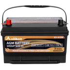 Anlibatt Car AGM Battery Group Size 48 H6 Start Stop Battery 12V 70Ah 760CCA Maintenance Free Rechargeable