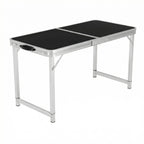 Beloadence Camping Table, Small Folding Table, Height Adjustable, for Camp, Cooking, BBQ, RV, Picnic