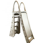 Confer Adjustable Above Ground A Frame Pool Ladder, Steel Plastic, 48-54, 300 lbs