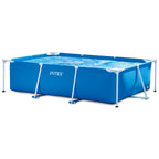 Intex 14.75' x 33 Rectangular Frame Above Ground Outdoor Swimming Pool