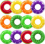 Inflatable Pool Tubes for Adults 30 inch Swim Pool Floats Inflatable Floats Rings Swim Luau Party Colorful Swimming Ring Hawaii Summer Beach Toys for Swimming Party