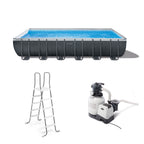 INTEX Ultra XTR 32ft x 16ft x 52in Above Ground Pool Set, Sand Filter Pump