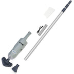 Intex Rechargeable Handheld Above Ground Pool Vacuum with 2 Brush Heads