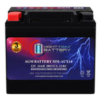 MM-H5 Start and Stop Car BCI Group Size 47 12V 60 AH, 100RC, 680 CCA Rechargeable AGM Car Battery