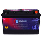 MM-H5 Start and Stop Car BCI Group Size 47 12V 60 AH, 100RC, 680 CCA Rechargeable AGM Car Battery