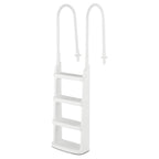 Main Access 200200 Easy Incline Above Ground In Pool Swimming Ladder, White