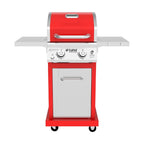 Nexgrill Deluxe 2-Burner Gas Grill with 401 SQ In Grate, 28000 BTUs, Stainless Steel Control Panel & Foldable Side Table, Propane BBQ Grill for Outdoor Cooking, Patios, Backyards and More -720-0864RA