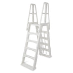 Vinyl Works Canada SLAW Slide Lock A Frame Above Ground Pool Ladder, White