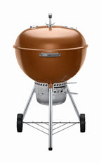 Weber Original Charcoal Grill, 22 Inch Premium Kettle Charcoal Grill, Copper