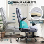 Office Chair Large High-Foot Computer Desk Chair Chair Lumbar Support Rotating Computer Chair