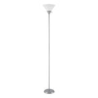 Torchiere Floor Lamp with Adjustable Reading Light and Three Level Dimming for Home Use