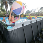 INTEX Ultra XTR 32ft x 16ft x 52in Above Ground Pool Set, Sand Filter Pump