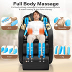 Full Body Massage Chair, 160° Zero Gravity Recliner with Body Scan, 50 SL Track Shiatsu Massage Chair, Spot Massage, Foot Roller
