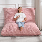 Hobestluk 3 in 1 Bean Bag Chair Giant Bean Bag Chairs Convertible Bean Bag Floor Cushion