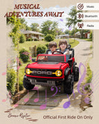 Kids Pink Ride-On Truck Battery Powered Electric Toy Car