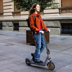 Electric Scooter, 350W/500W Powerful Motor, 8.5/10 Solid Tires, 19/22Mph, 28/21/12 Miles Range,Dual Braking
