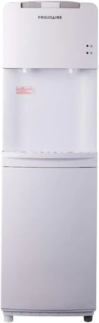 Frigidaire EFWC498 - Top Loading Cooler Dispenser -Hot & Cold Water - Child Safety Lock - Innovative Slim & Sleek Design, Holds 3 or 5 Gallon Bottles - Black