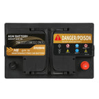 Autocessking Platinum AGM Battery, Group 47 Rechargeable Automotive Batteries for Car, 12V H5 680CCA 60Ah 100RC