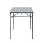 Mainstays 4' Adjustable Height Centerfold Folding Table, Black